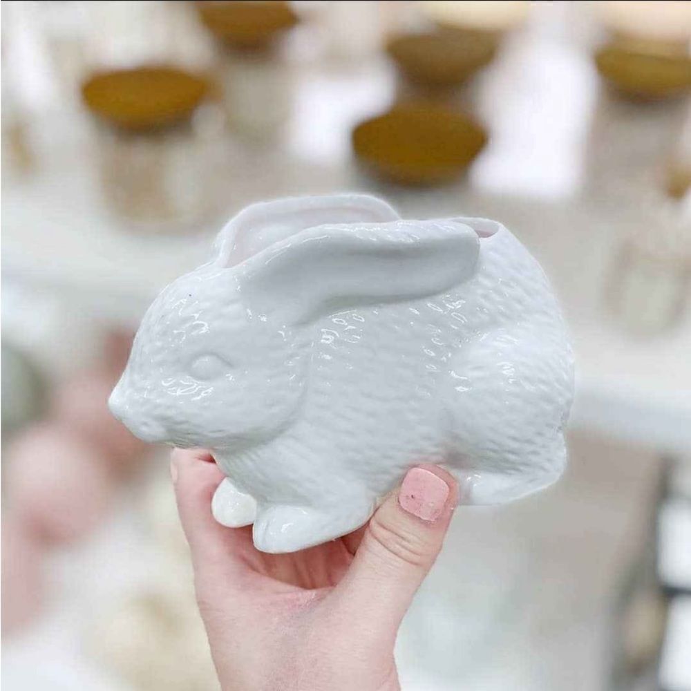 Threshold Ceramic Candle Bunny